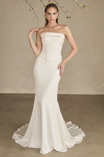 Casablanca Bridal #LE154 #0 default Ivory thumbnail