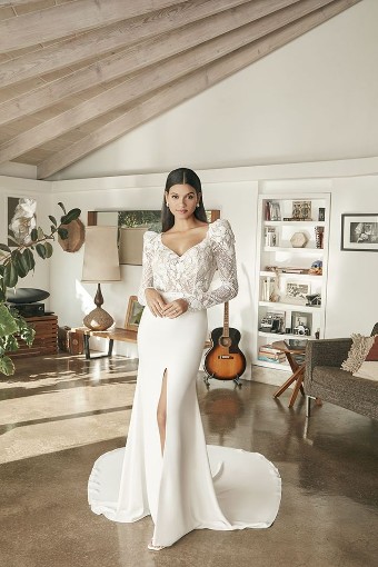 Casablanca Bridal #BL389 #0 default Ivory/Nude/Ivory thumbnail