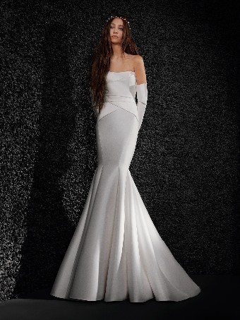Vera Wang Bride #Lucille - Eco Mikado #0 default Off White thumbnail