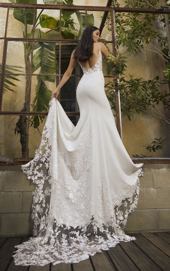 Casablanca Bridal #BL456 #2 default Ivory/Nude/Ivory/Silver thumbnail