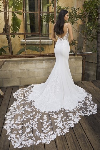 Casablanca Bridal #BL456 #1 Ivory/Nude/Ivory/Silver thumbnail