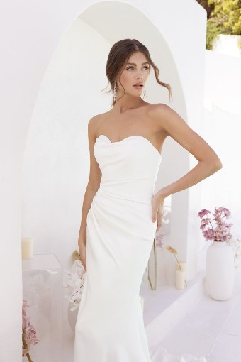 Casablanca Bridal #LE138 #3 default White thumbnail