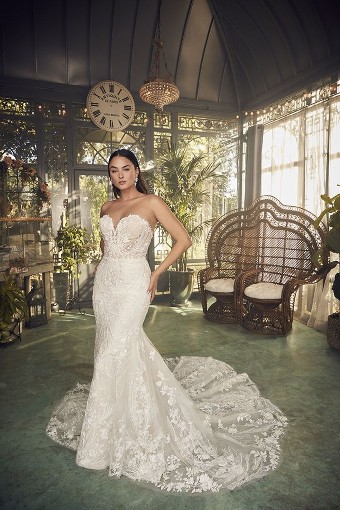 Casablanca Bridal #2477 #0 default Ivory/Sorbet/Nude/Ivory thumbnail