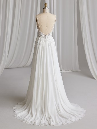 Sottero and Midgley #GAYLE (23RS693A01) #5 default Ivory (gown with Natural Illusion) thumbnail