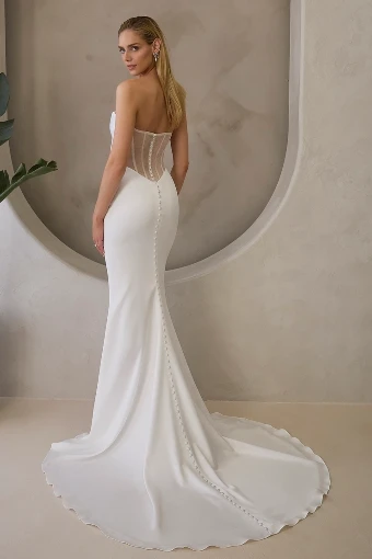 Casablanca Bridal #LE164 #1 default Diamond White/Nude thumbnail