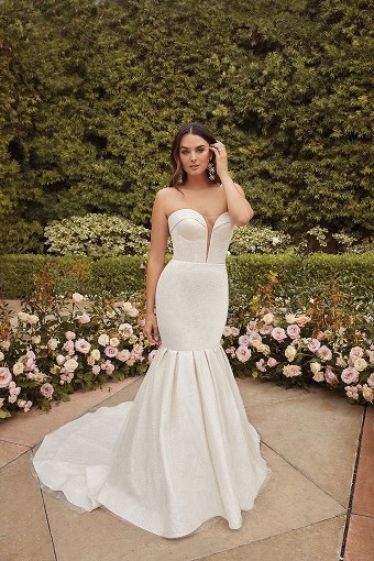 Casablanca Bridal #2465 #0 default Ivory/Nude/Silver thumbnail