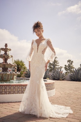 Casablanca Bridal #BL434 #0 default Champagne/Nude/Ivory thumbnail