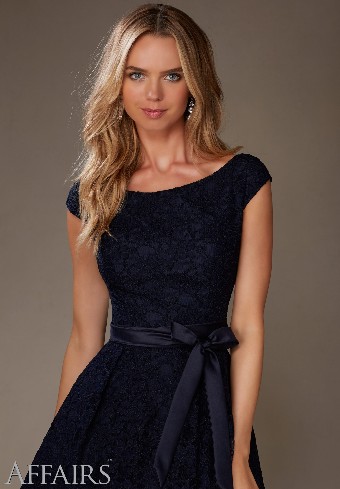 Morilee #31074 #2 Navy thumbnail