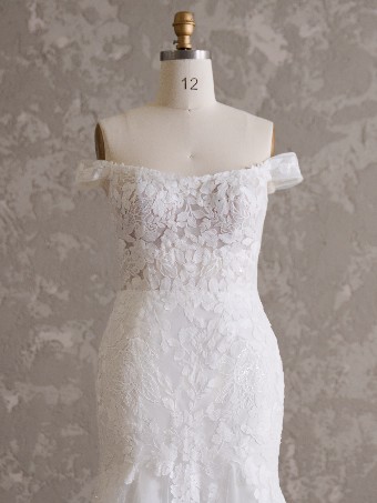 Maggie Sottero #CAMBRIA (24MS242A01) #4 default All Ivory (gown with Ivory Illusion) thumbnail