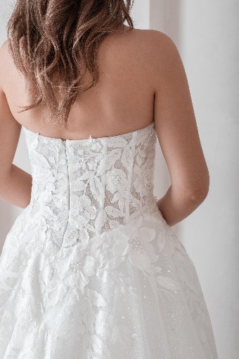 Ritzy Bridal #R25W54 - Lace Up #3 default Ivory thumbnail