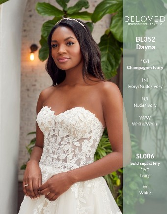 Casablanca Bridal #BL352 - Dayna #3 default Ivory/Nude/Ivory thumbnail